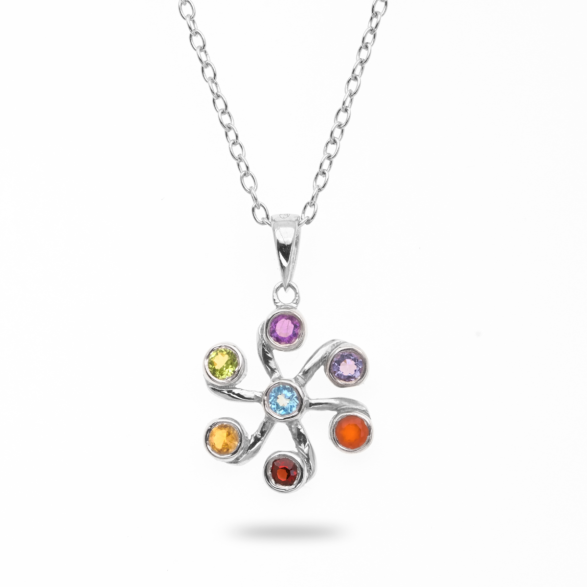 Pendentif univers argent Sattva